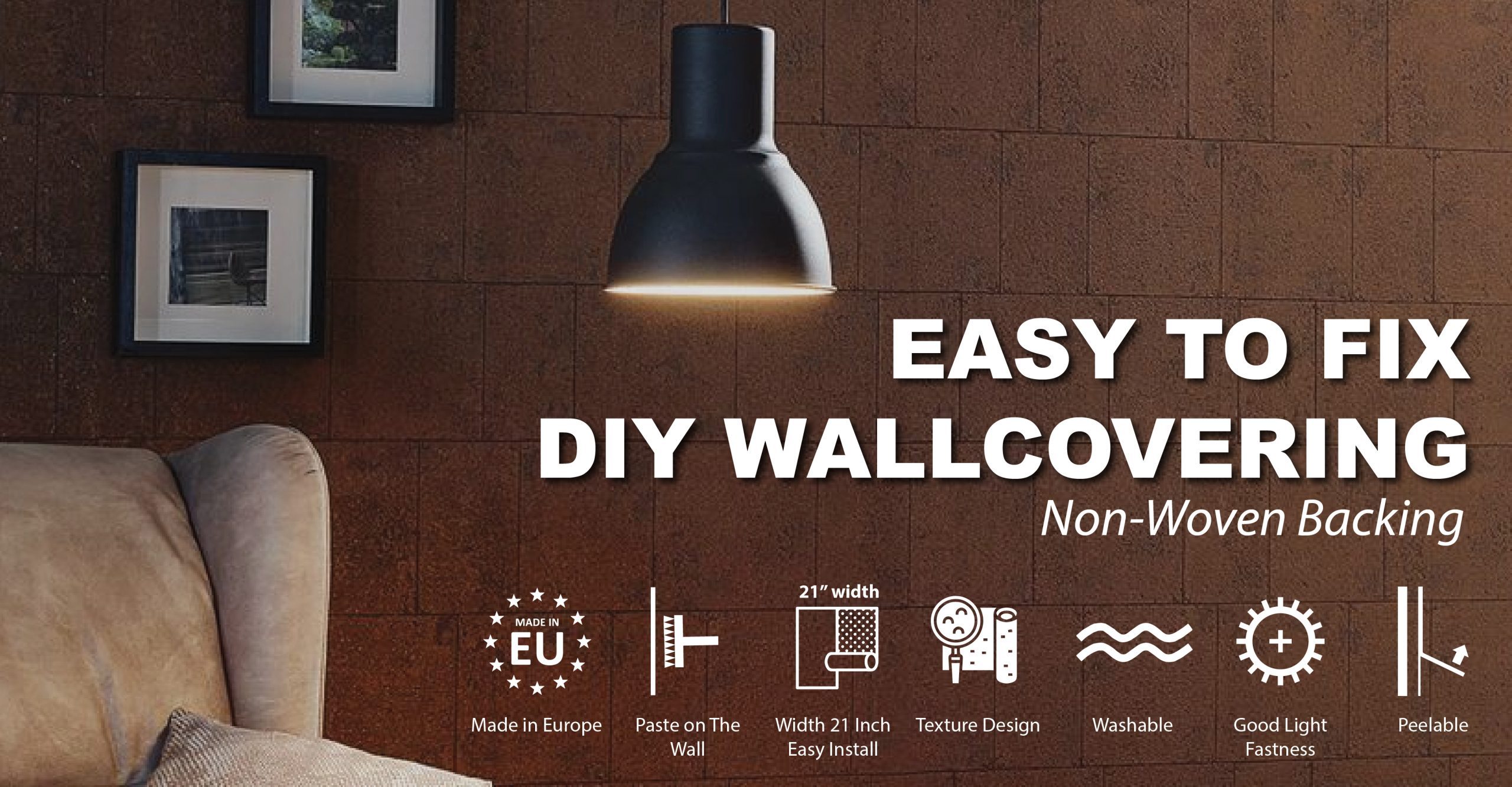 Easy to Fix Wallcovering