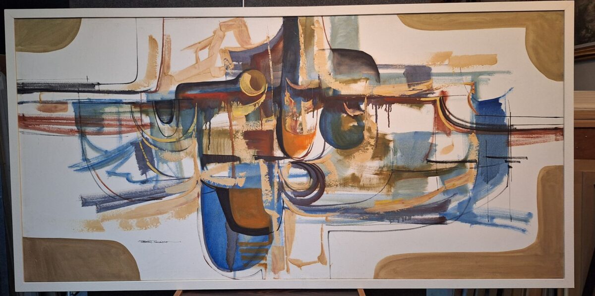 Interlocking Echoes | F - Framed Art