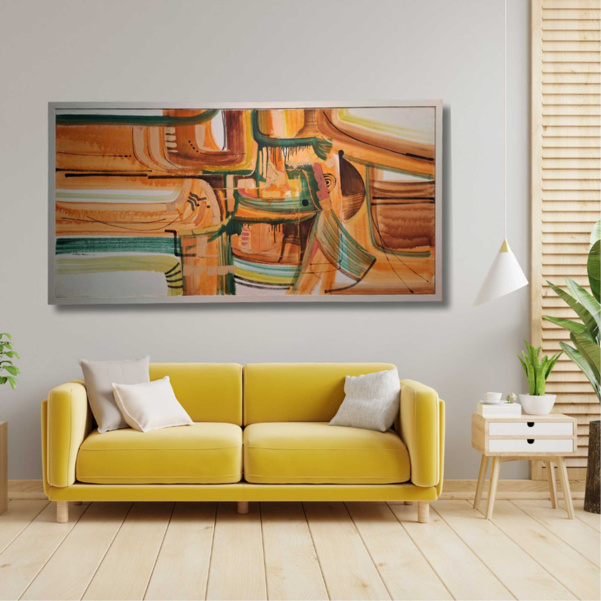 Geode Ritual | F - Framed Art
