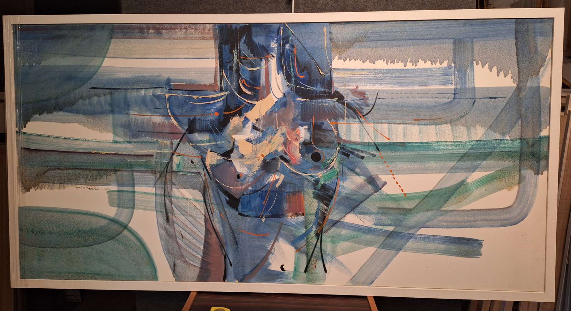 Blue Reverie | F - Framed Art