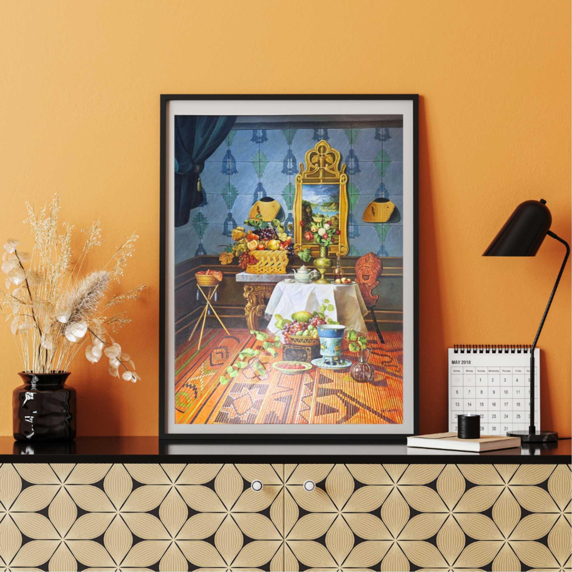 Riverside Devon Cottage | F - Framed Art